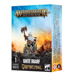 KHARADRON OVERLORDS: GROMBRINDAL, THE WHITE DWARF GW WH Age of Sigmar