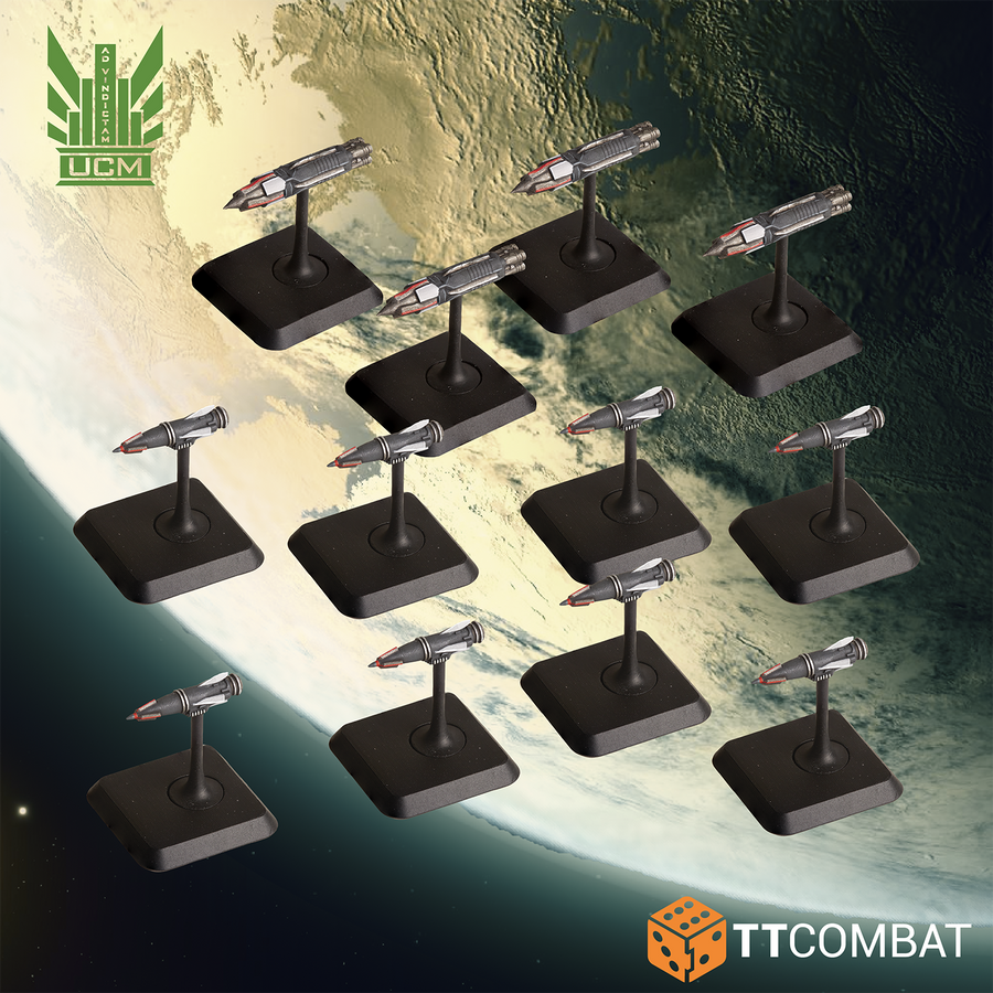 UCM Torpedoes TT Combat DropFleet Commander PREORDER | Tabletop Heaven