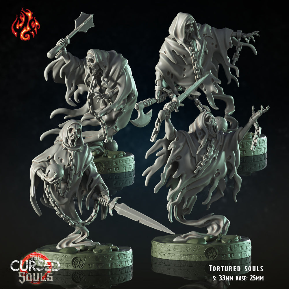 Tortured Souls: Crippled God Foundry Cursed Souls 3D Resin Print