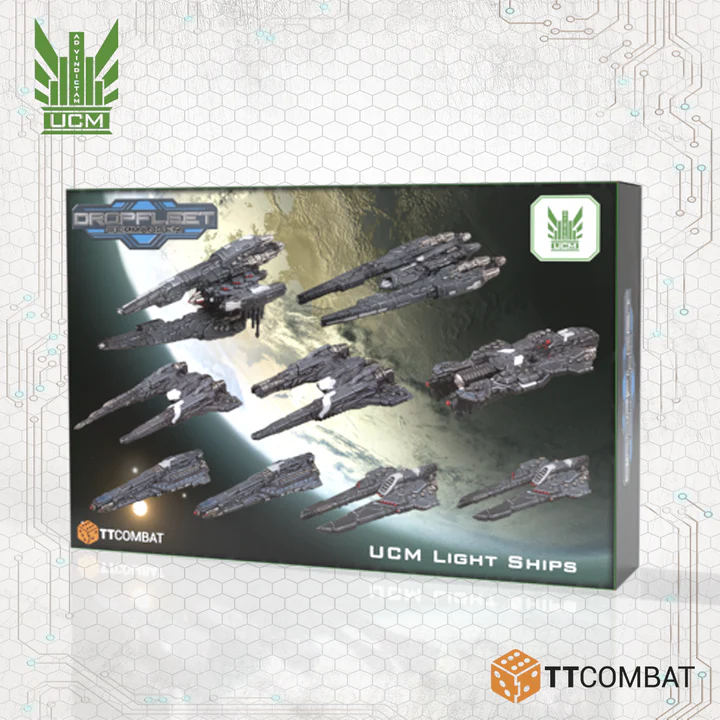UCM - Light Ships: TT Combat Dropfleet Commander | Tabletop Heaven