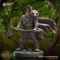 Vardelf the Shapeshifter (Human Form): Crippled God Foundry Age of Fantasy 3D Print
