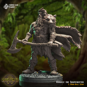 Vardelf the Shapeshifter (Human Form): Crippled God Foundry Age of Fantasy 3D Print