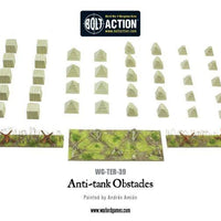 ANTI-TANK OBSTACLES PLASTIC BOX SET Warlord Games Bolt Action