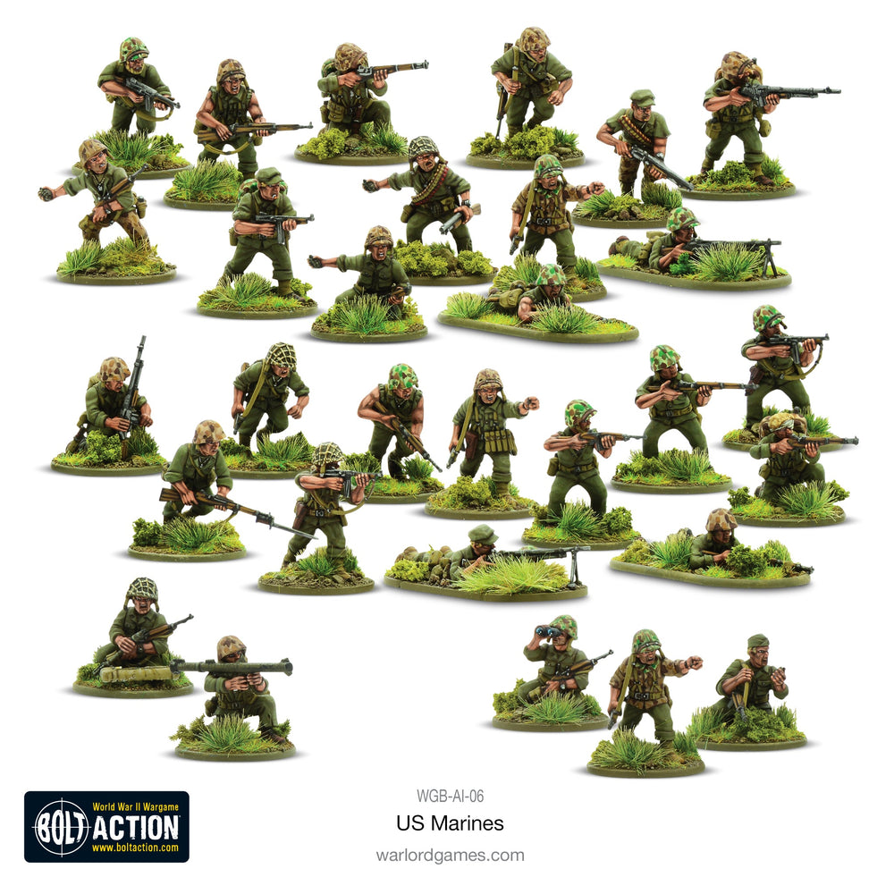 US MARINE CORPS Warlord Games Bolt Action