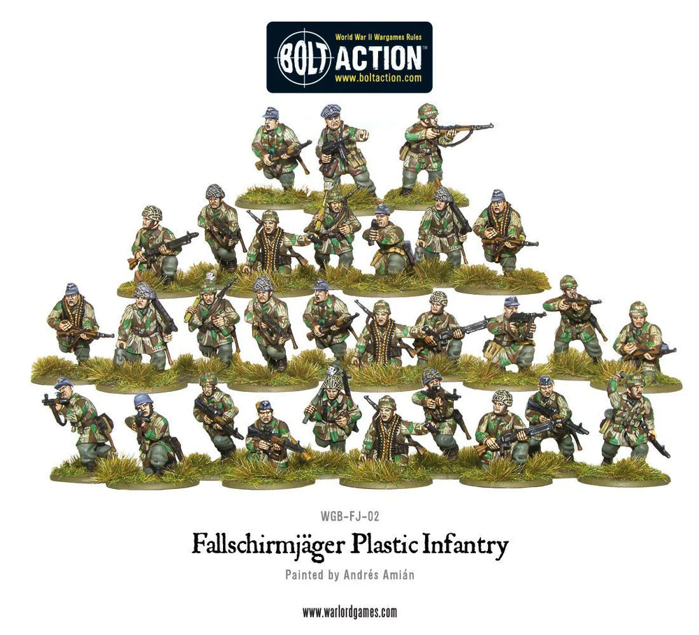 GERMANY: FALLSCHIRMJAGER (GERMAN PARATROOPERS)  Warlord Games Bolt Action