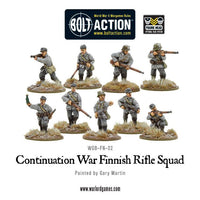 Axis Powers - Finnish Rifle Squad: Warlord Games Bolt Action
