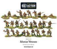 Soviet Union - Siberian Veterans: Warlord Games Bolt Action
