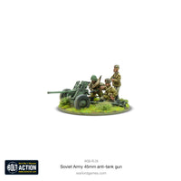Soviet Union - 45mm Anti Tank Gun: Warlord Games Bolt Action
