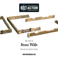 STONE WALLS PLASTIC BOX SET Warlord Games Bolt Action