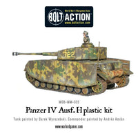 GERMANY: PANZER IV AUSF. F1/G/H MEDIUM TANK Warlord Games Bolt Action
