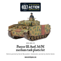 GERMANY: PANZER III Warlord Games Bolt Action
