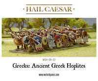 Ancient Greek Hoplites: Warlord Games Hail Caesar
