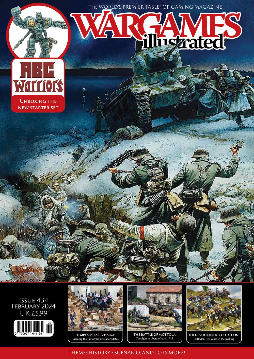 WARGAMES ILLUSTRATED WI434 FEBRUARY EDITION Warlord Games Publications