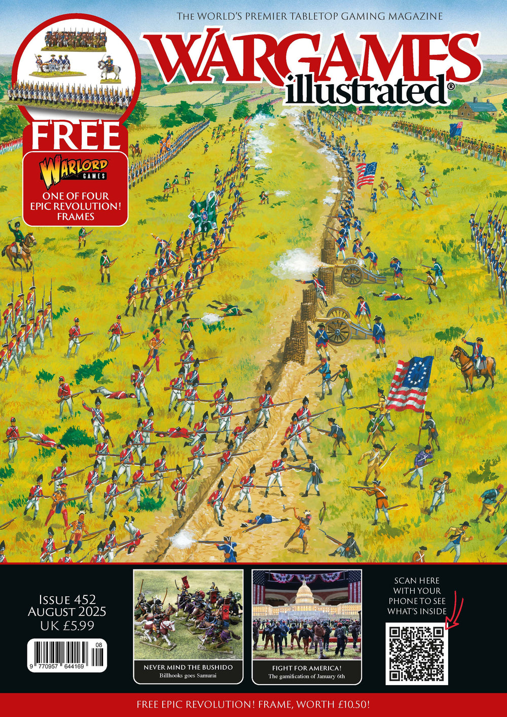Wargames Illustrated - WI452 August Edition: Warlord Games Publications