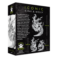 Iconic - Haunted Harmony - Molly and Kirai Iconic Wyrd Games Miniatures
