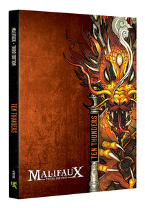 TEN THUNDER FACTION BOOK Wyrd Games Malifaux