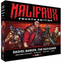 Malifaux Fourth Edition: Dashel Barker, The Old Guard Guild Wyrd Games Miniatures
