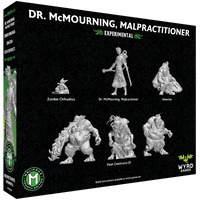 Malifaux Fourth Edition: Dr. McMourning, Malpractitioner Resurrectionists Wyrd Games Miniatures
