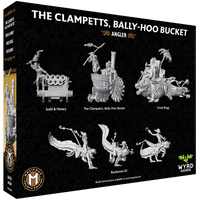 Malifaux Fourth Edition: The Clampetts, Bally-Hoo Bucket Bayou Wyrd Games Miniatures
