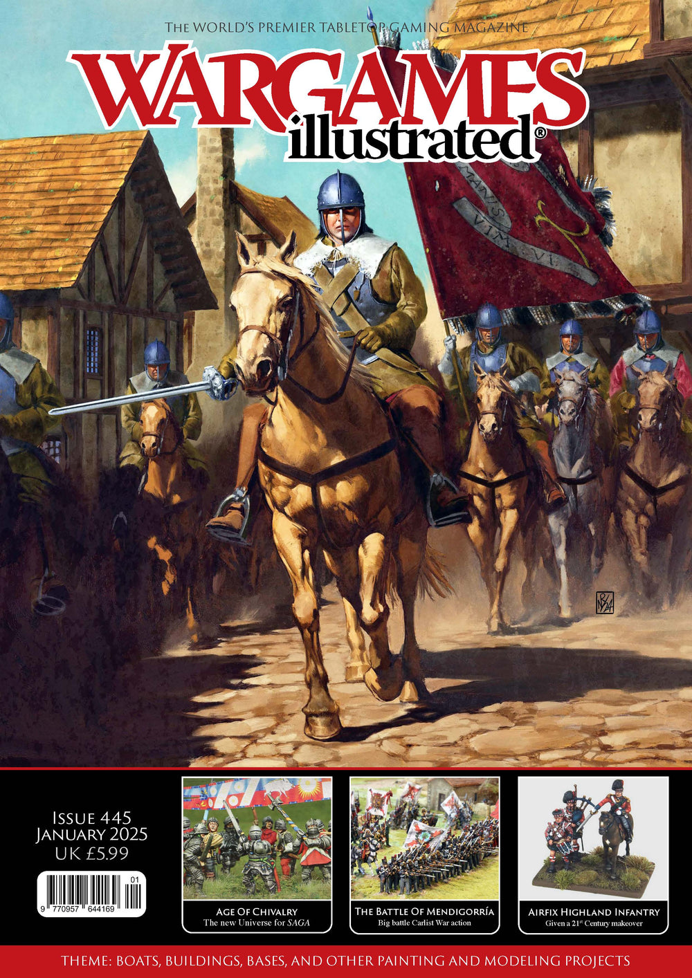 Wargames Illustrated WI445 January 2025 Edition: Warlord Games Publications