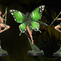 Winged Dryad Aldoris: Printomancer Forces of Nature Resin 3D Print