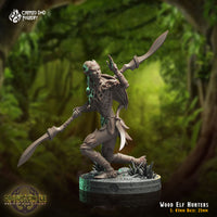 Wood Elf Hunters: Crippled God Foundry Age of Fantasy 3D Print
