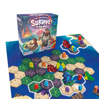 Survive The Island  Board Game Space Cowboys
