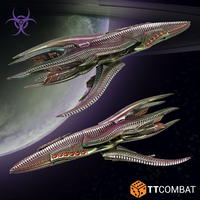 Scourge Plastic Battlecruisers Scourge Dropfleet Commander TT Combat
