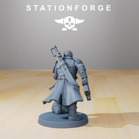 Grim Guard - Colonel Mikhail: StationForge Grim Dark Future 3D Print
