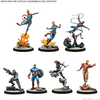 Marvel Crisis Protocol - Earth's Mightiest Core Set: Atomic Mass Games Board Games
