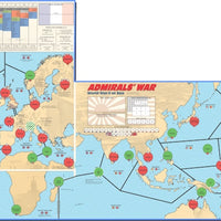 ADMIRAL'S WAR Tabletop Board Games