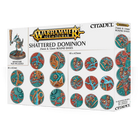 SHATTERED DOMINION: 25 & 32MM ROUND BASES GW Warhammer Age of Sigmar