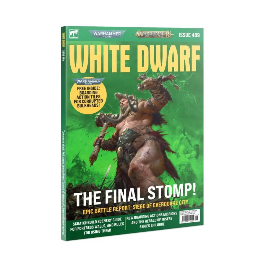 WHITE DWARF 489 Games Workshop Warhammer 40000