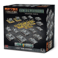 German Light Tank Company (Plastic) (Early War) Flames of War Battlefront Miniatres
