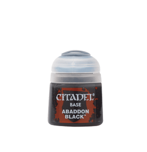 Base - Abaddon Black 12mL: Games Workshop Citadel Paint