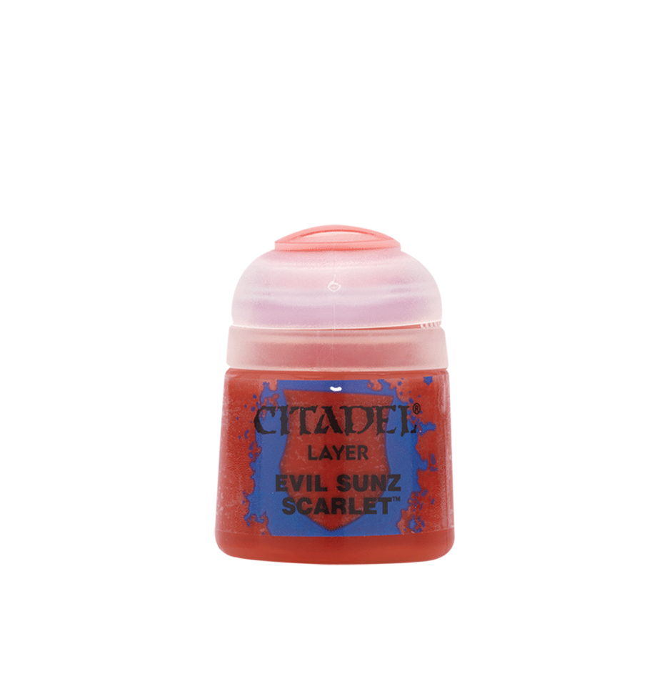 LAYER: EVIL SUNZ SCARLET 12ML Games Workshop Citadel Paint