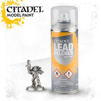 SPRAY: LEADBELCHER PRIMER 400ML Games Workshop Citadel Paint