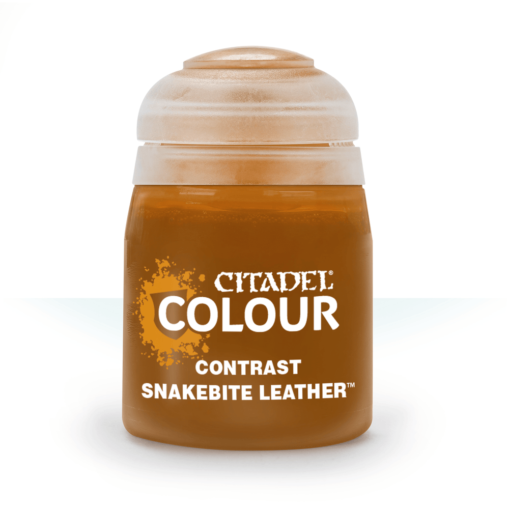 CONTRAST: SNAKEBITE LEATHER 18ML Games Workshop Citadel Paint