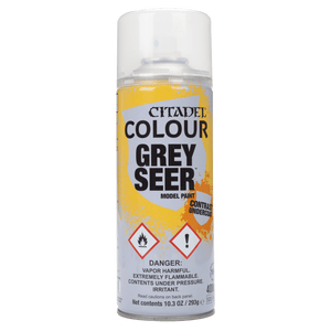 SPRAY: GREY SEER PRIMER 400ML Games Workshop Citadel Paint