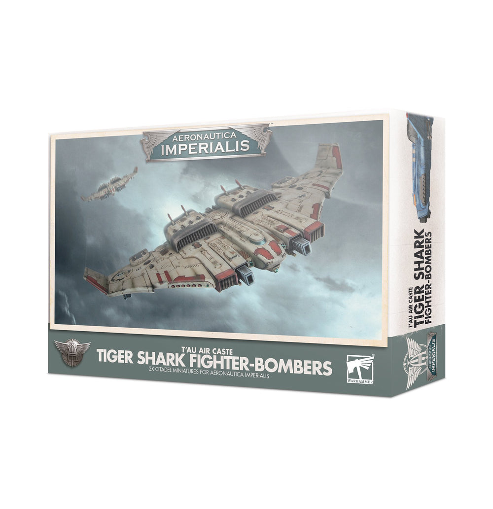 T'AU EMPIRE: TIGER SHARK FIGHTER-BOMBERS Games Workshop Aeronautica Imperialis