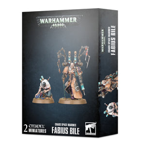 CHAOS SPACE MARINES: FABIUS BILE Games Workshop Warhammer 40000