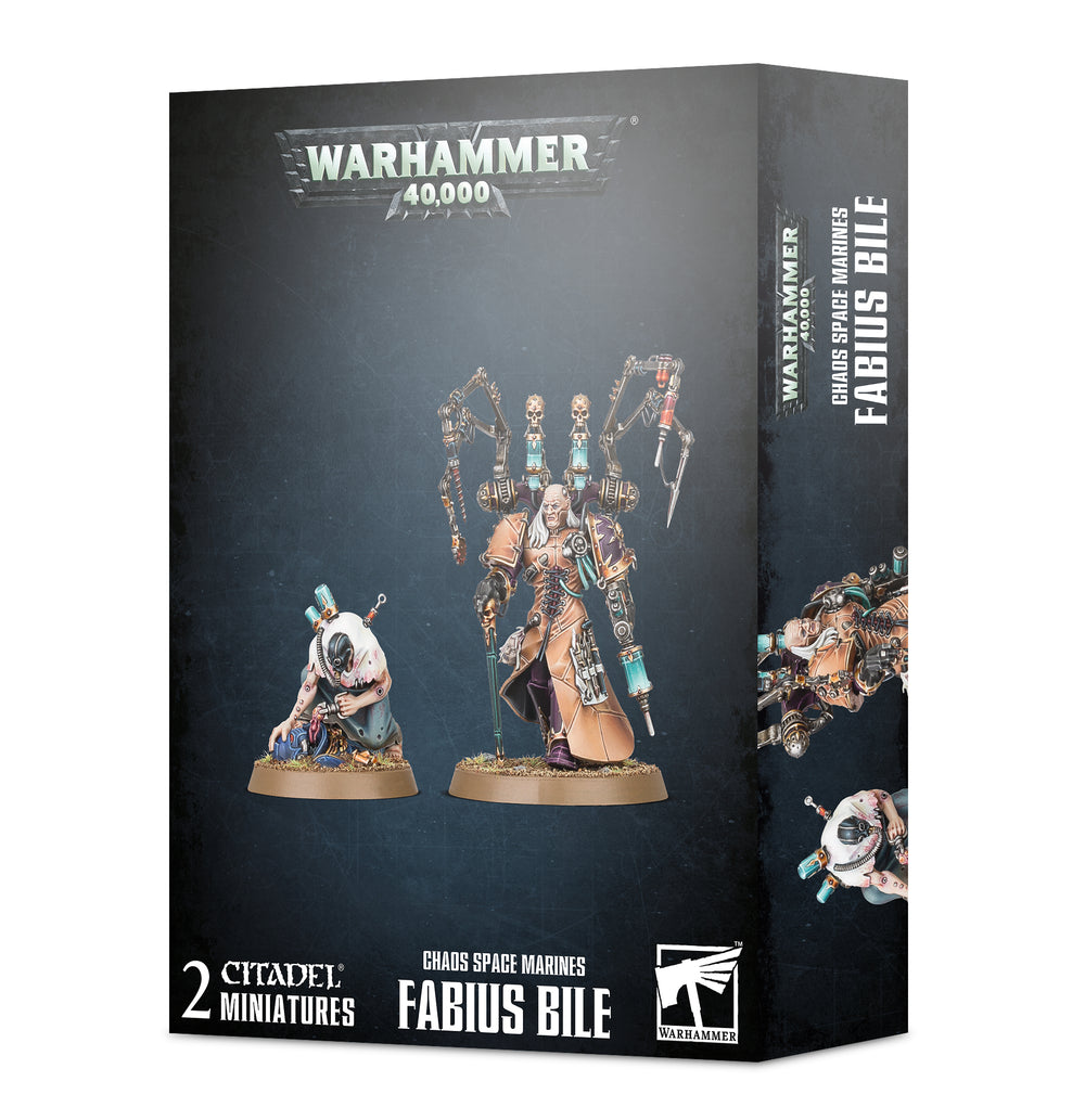 CHAOS SPACE MARINES: FABIUS BILE Games Workshop Warhammer 40000