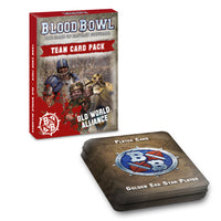 OLD WORLD ALLIANCE TEAM CARD PACK Games Workshop Blood Bowl