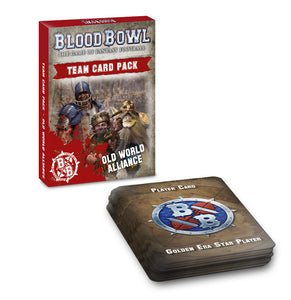OLD WORLD ALLIANCE TEAM: CARD PACK Games Workshop Blood Bowl