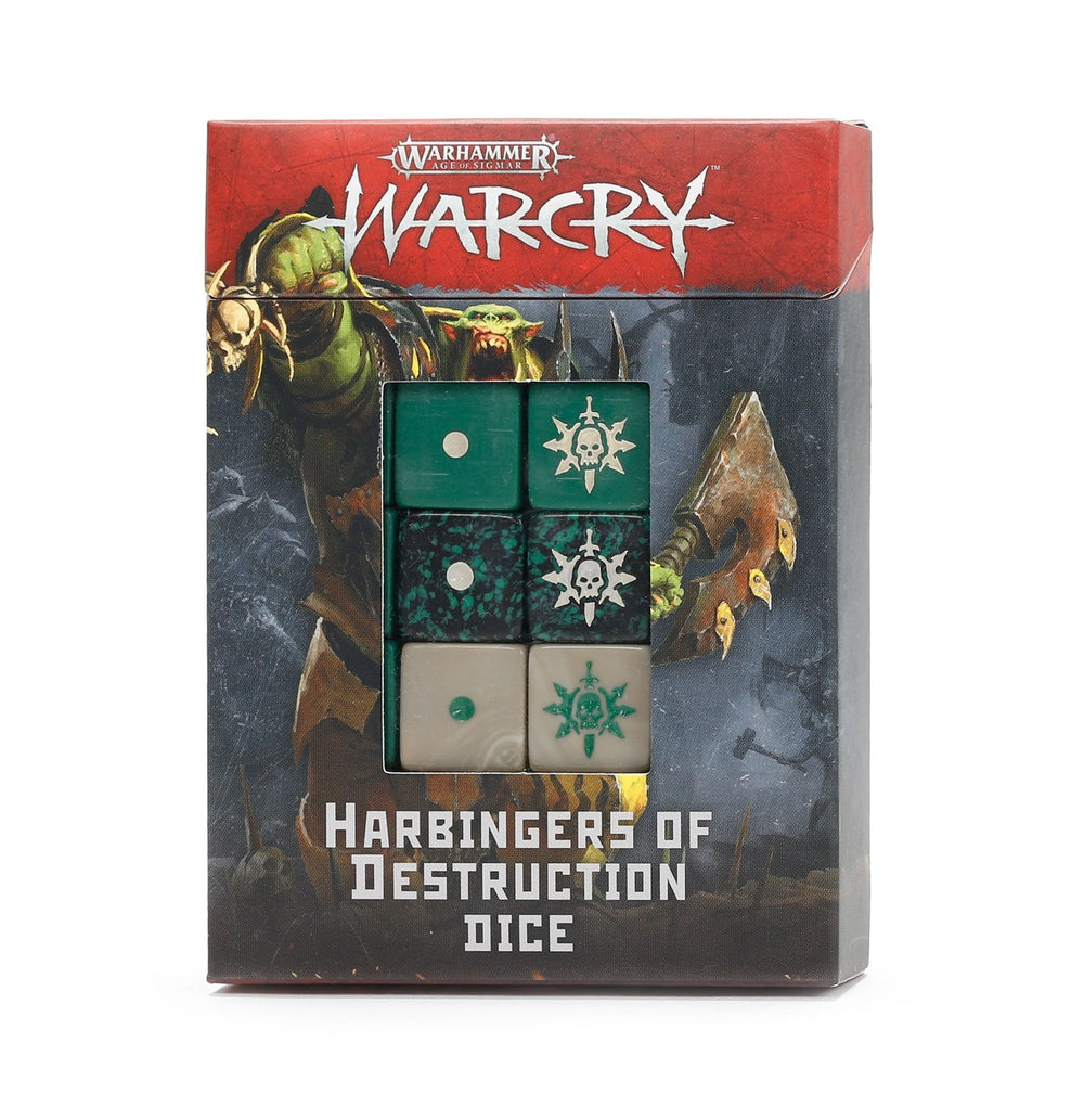 HARBINGERS OF DESTRUCTION: DICE Games Workshop Warcry