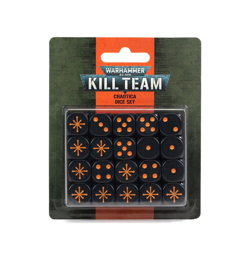 CHAOS SPACE MARINES: CHAOTICA DICE SET Games Workshop Kill Team