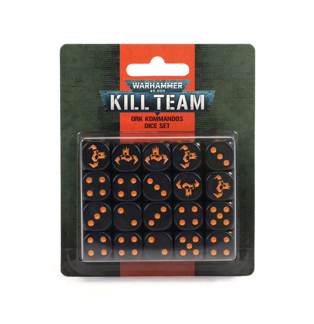 ORKS: KOMMANDOS DICE SET Games Workshop Kill Team