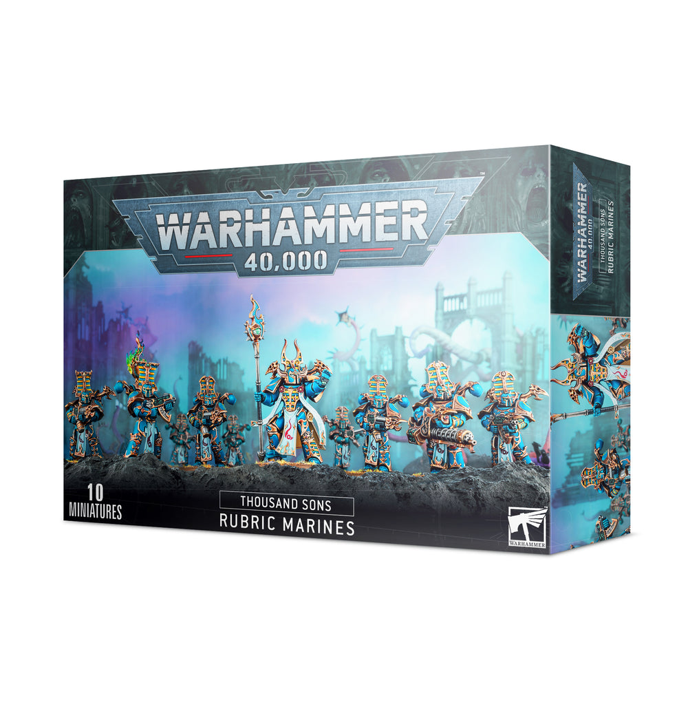 THOUSAND SONS: RUBRIC MARINES Games Workshop Warhammer 40000