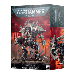CHAOS KNIGHTS: KNIGHT ABOMINANT / DESECRATOR Warhammer 40k Games Workshop