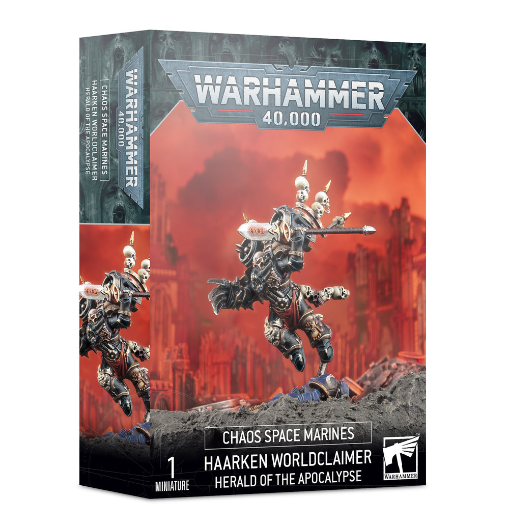 CHAOS SPACE MARINES: HAARKEN WORLDCLAIMER GW Warhammer 40000